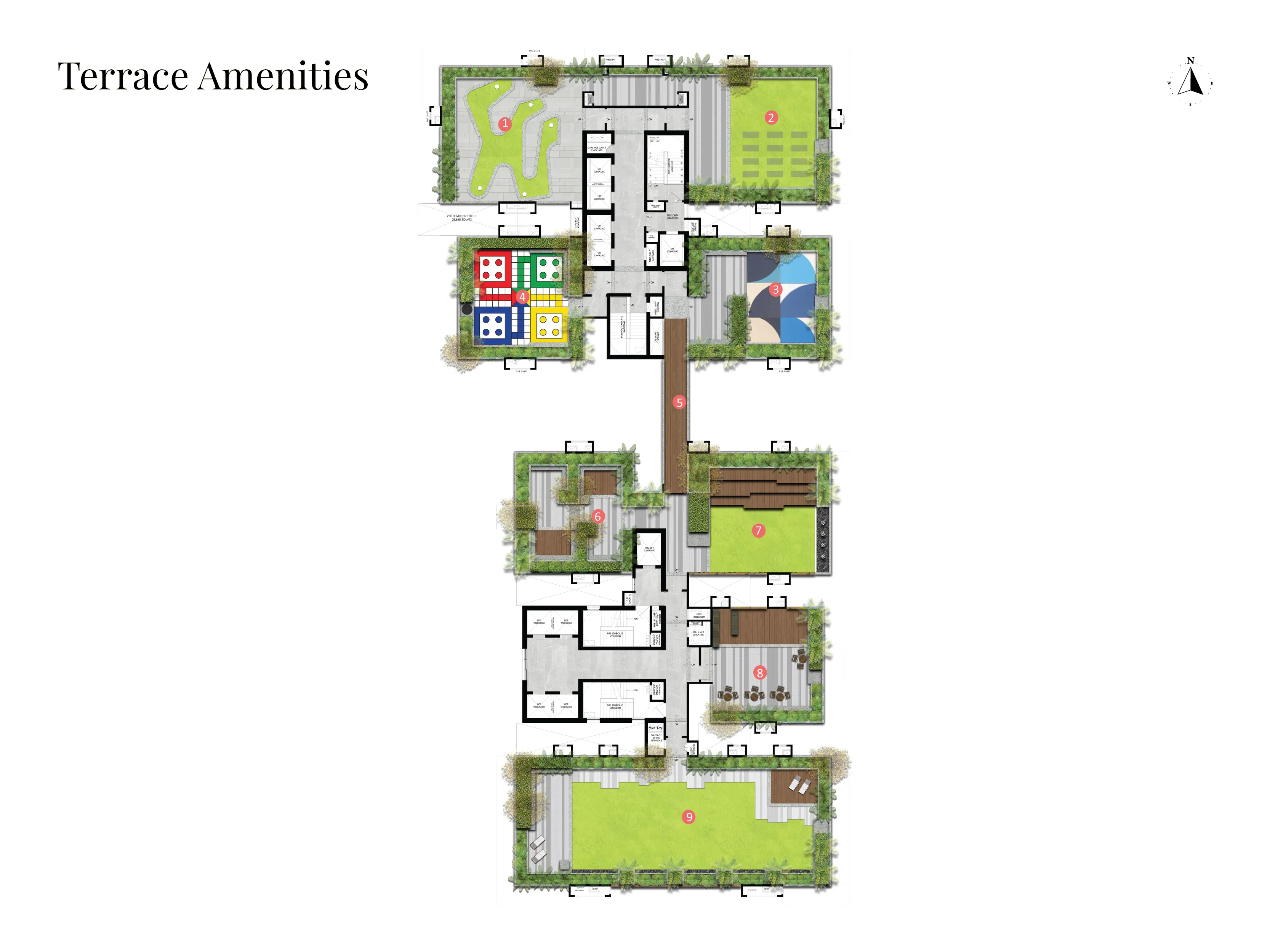 Terrace Amenities
